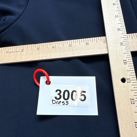 Tommy Hilfiger Dress Womens size 10 Blue Mod Retro Style Preppy‎ Officecore - Picture 9 of 9